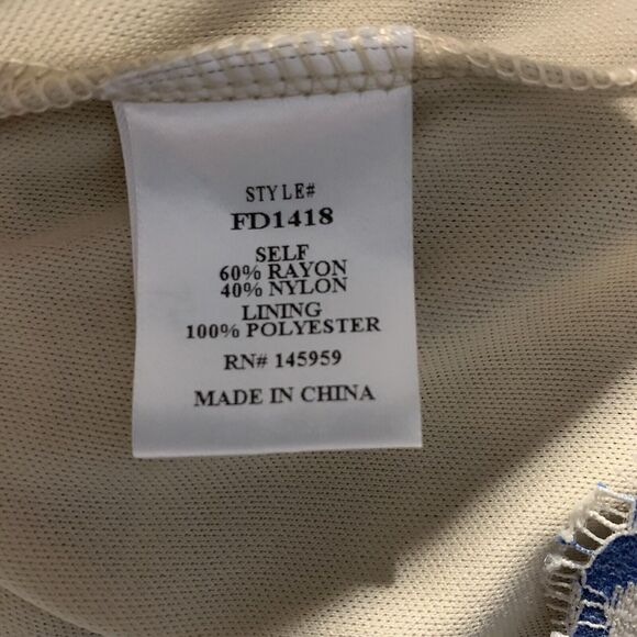 Dress Forum Dress Women's Size Small Sheath Coquette Lace Mesh Semi-Sheer - Picture 7 of 10